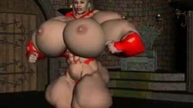 3D Muscle Growth Animation