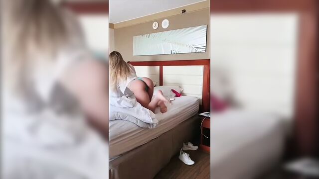 Britt loves her dildos