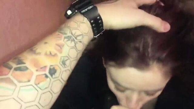 Sexy street hooker blowjob and facial