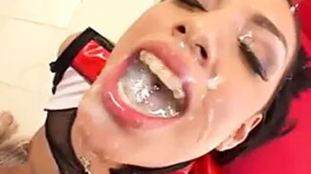 Ice La Fox Takes Multiple Cumshots and Swallows