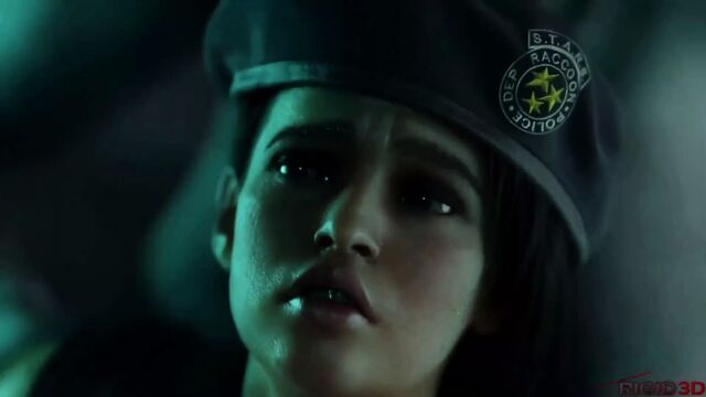 Futa Tyrant fucks pregnant Jill Valentine – resident evil 3d