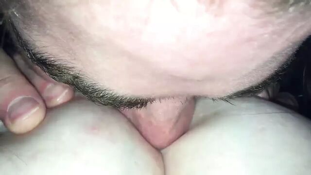 Getting both tits sucked at once