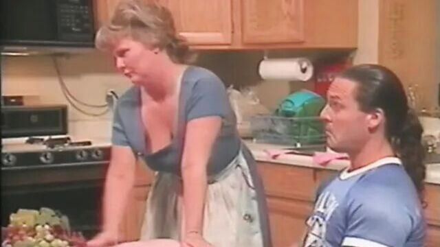 June seduces her step daughters boyfriends with chocolate cookies