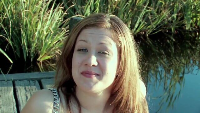 Teenage couple in hot sex action on the sofa