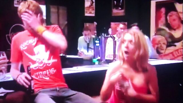 Sheridan smith wardrobe malfunction