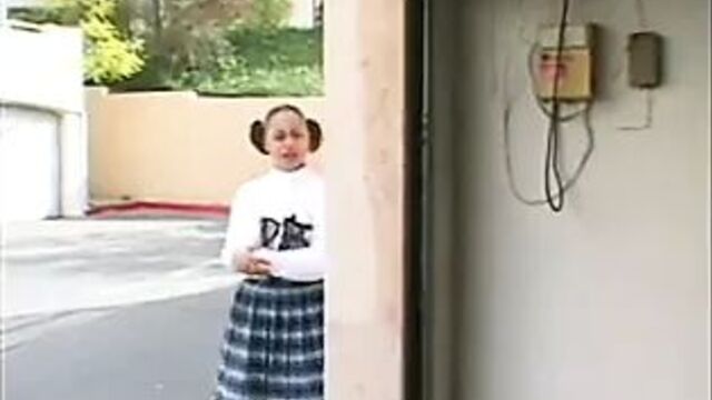 Little Black School Girl Tracy Is Selling Ass Candy