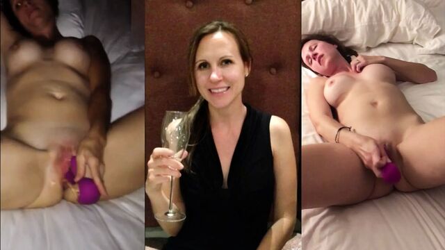 Super Sexy MILF Toys and Sucks