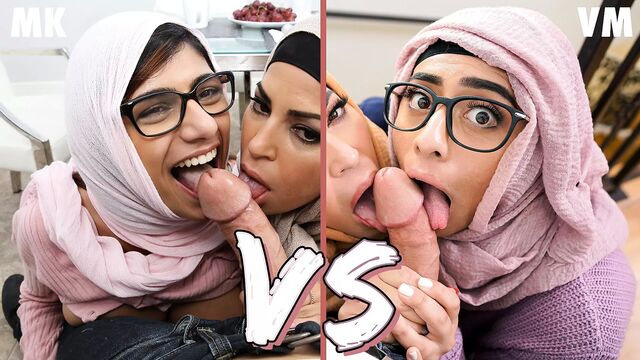 Battle Of The GOATs – Mia Khalifa VS Violet Myers Part 1
