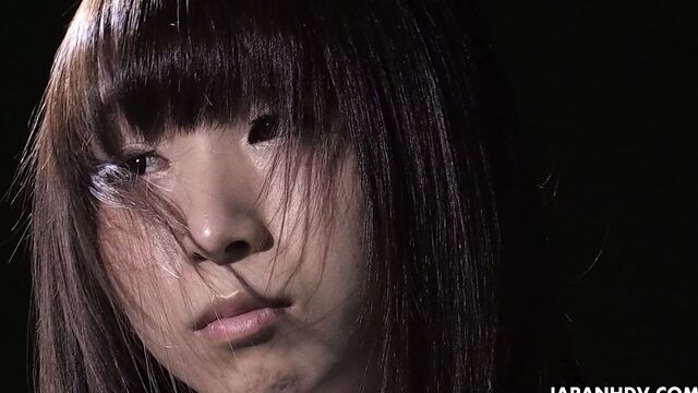 Miharu Kai with attractive nurses in the local hospital's Black Magic ward.