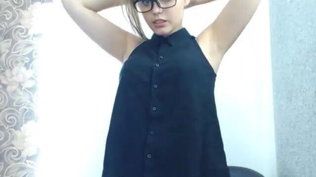 Girl gets dressed after being naughty