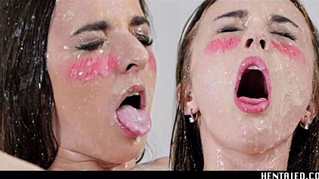 Real Life Hentai - Four girls Masturbaing Viciously and Creampied real Good