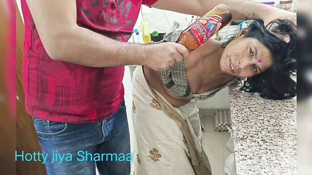 Damaad ne daru pine ke bad saas ko jamkar choda saaf hindi awaaj mein