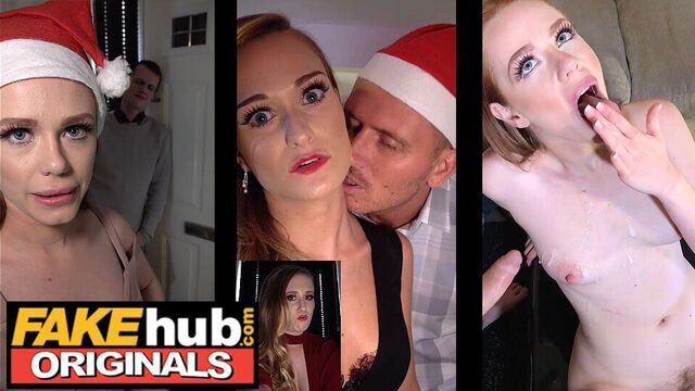 Christmas College House Party gets out of control when teens start fucking each other - cheating redhead girlfriend