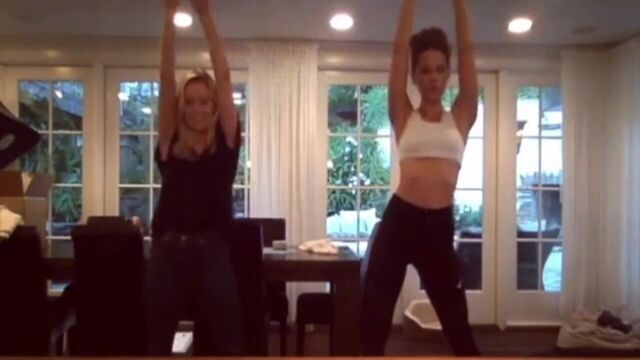 Kate Beckinsale HOT workouts