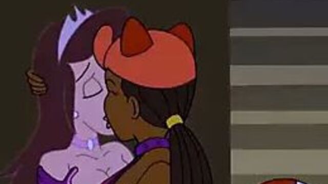 Drawn Together - Foxxy Love And Princess Clara Make Out