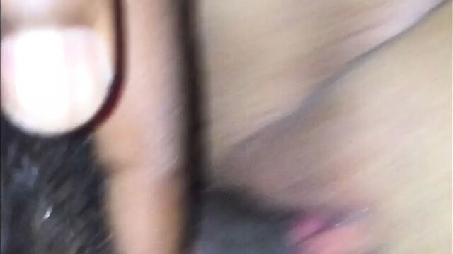 Cumming in a Pretty white pussy with Pretty Green Nails