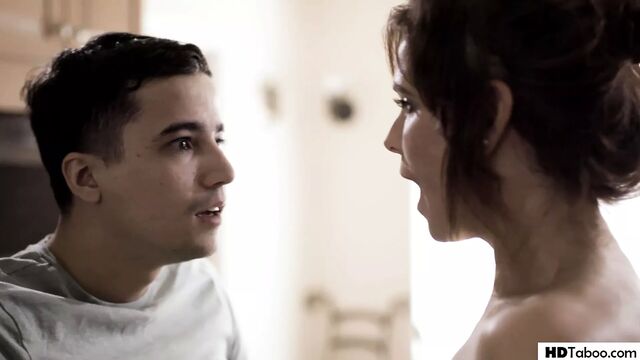 Perv Stepbrothers Double Fucking Their Stepmom