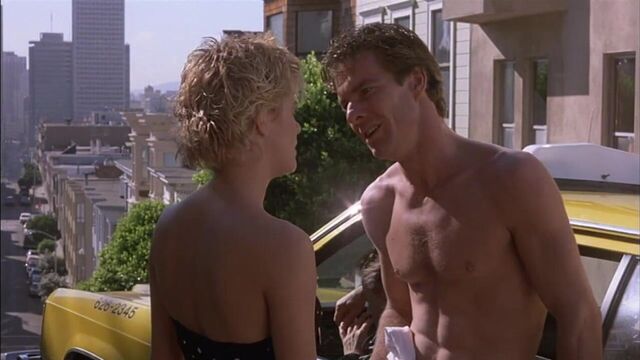 Dennis Quaid Naked in The Movie Innerspace