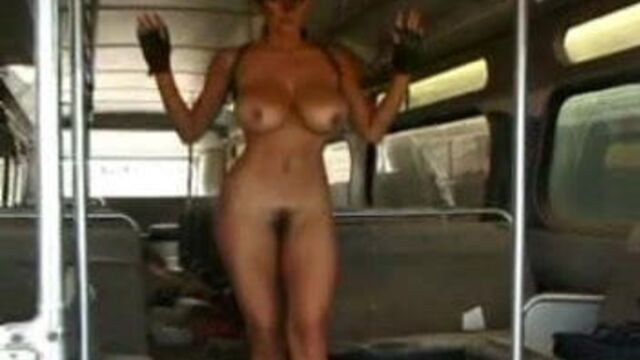 Lara Croft Forsed Striptease