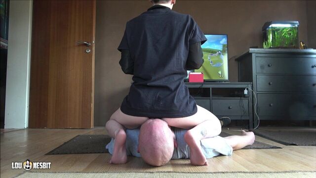 Mario Kart Facesitting