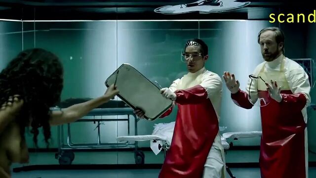 Thandie Newton Nude Boobs In Westworld TV Show