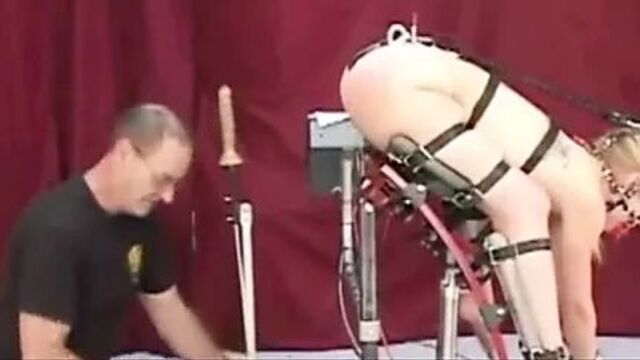 Fixed to a fucking machine