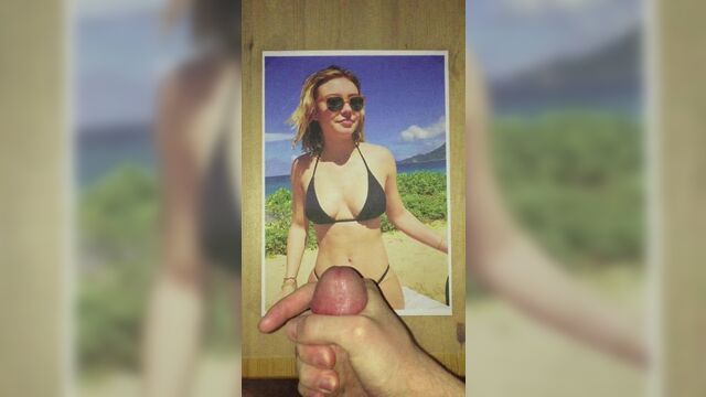 Genevieve Hannelius - Cum Tribute No. 01