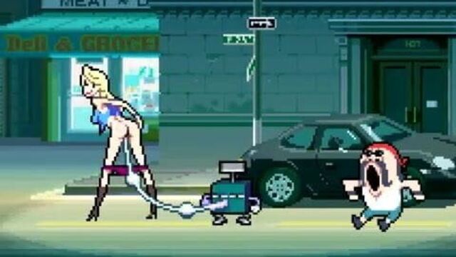 Trucker's Delight - Best pixel video EVER!