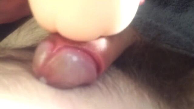 Quickie with Virgin Age Graduation onahole