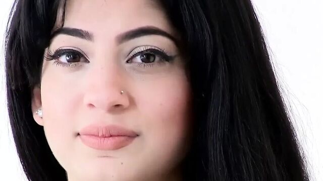 Middle Eastern Curvy Beauty Makes Her Porn Debut