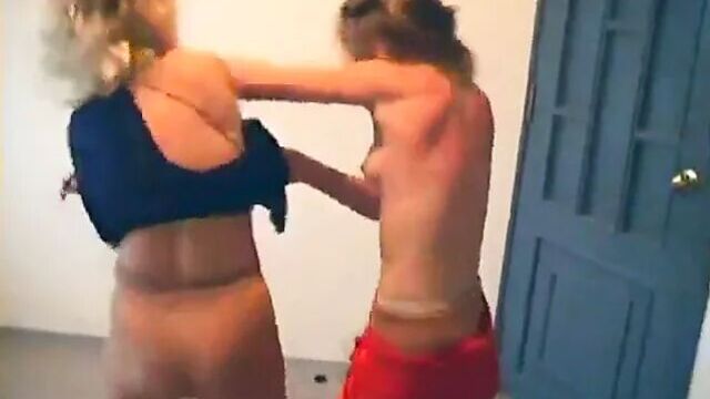 Dress Ripping Catfight