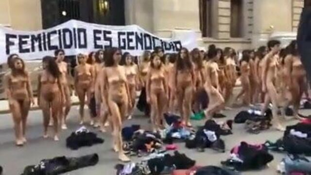 Topless Protest Uncensored